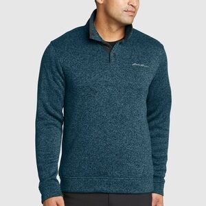 EDDIE BAUER Radiator Fleece Snap-Front Pullover